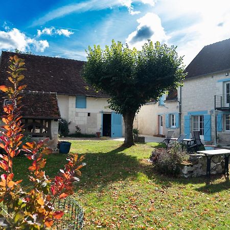 Le Moulin Bleu Bed & Breakfast Seigy Bagian luar foto