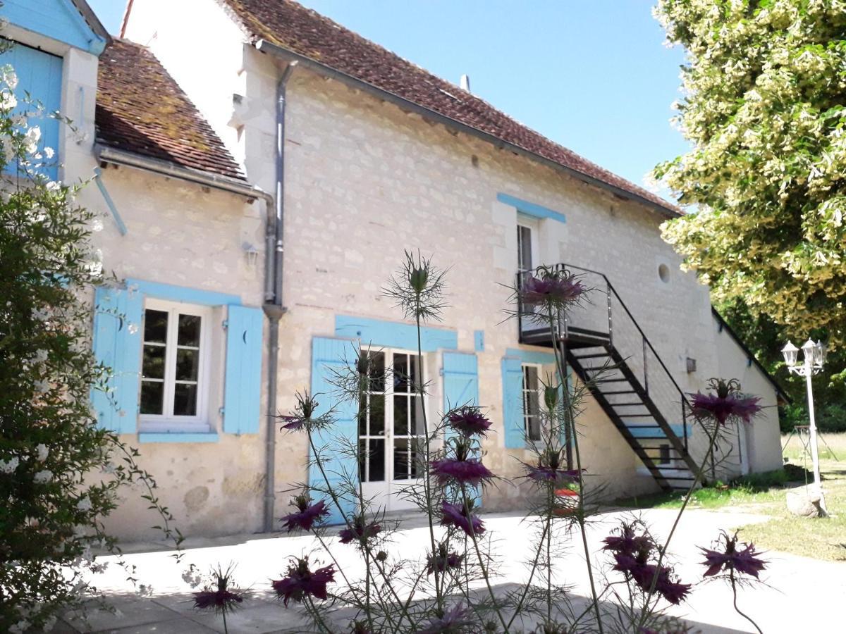 Le Moulin Bleu Bed & Breakfast Seigy Bagian luar foto