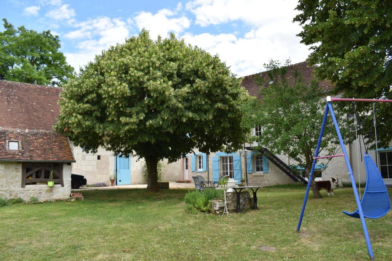 Le Moulin Bleu Bed & Breakfast Seigy Bagian luar foto