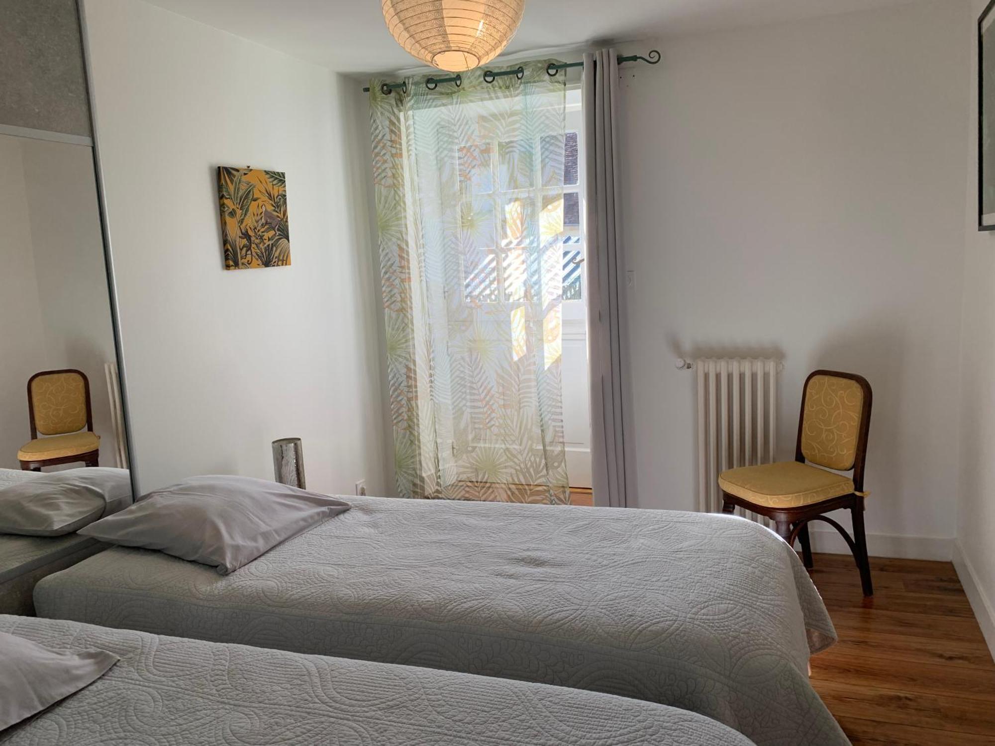 Le Moulin Bleu Bed & Breakfast Seigy Bagian luar foto