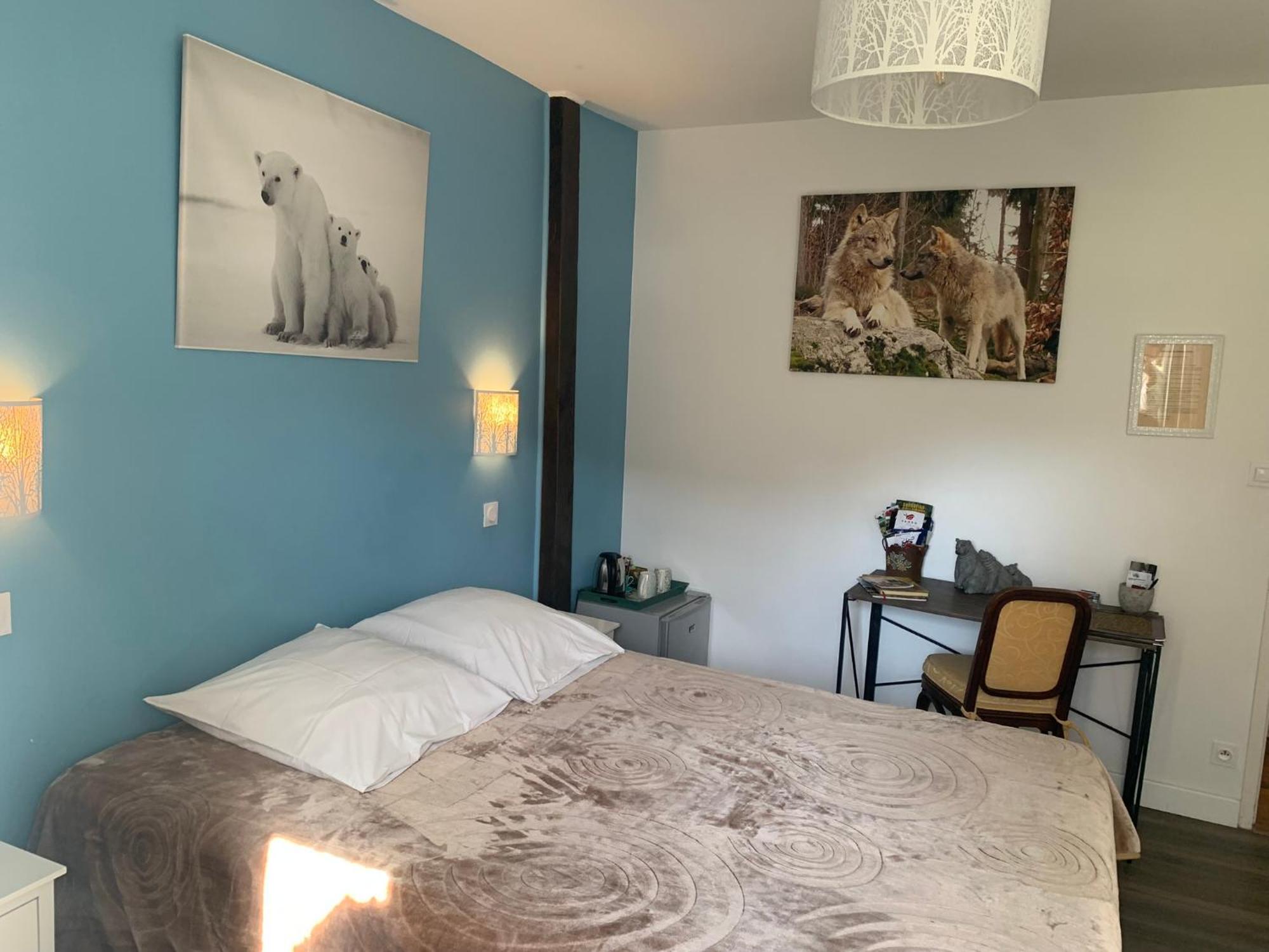 Le Moulin Bleu Bed & Breakfast Seigy Bagian luar foto