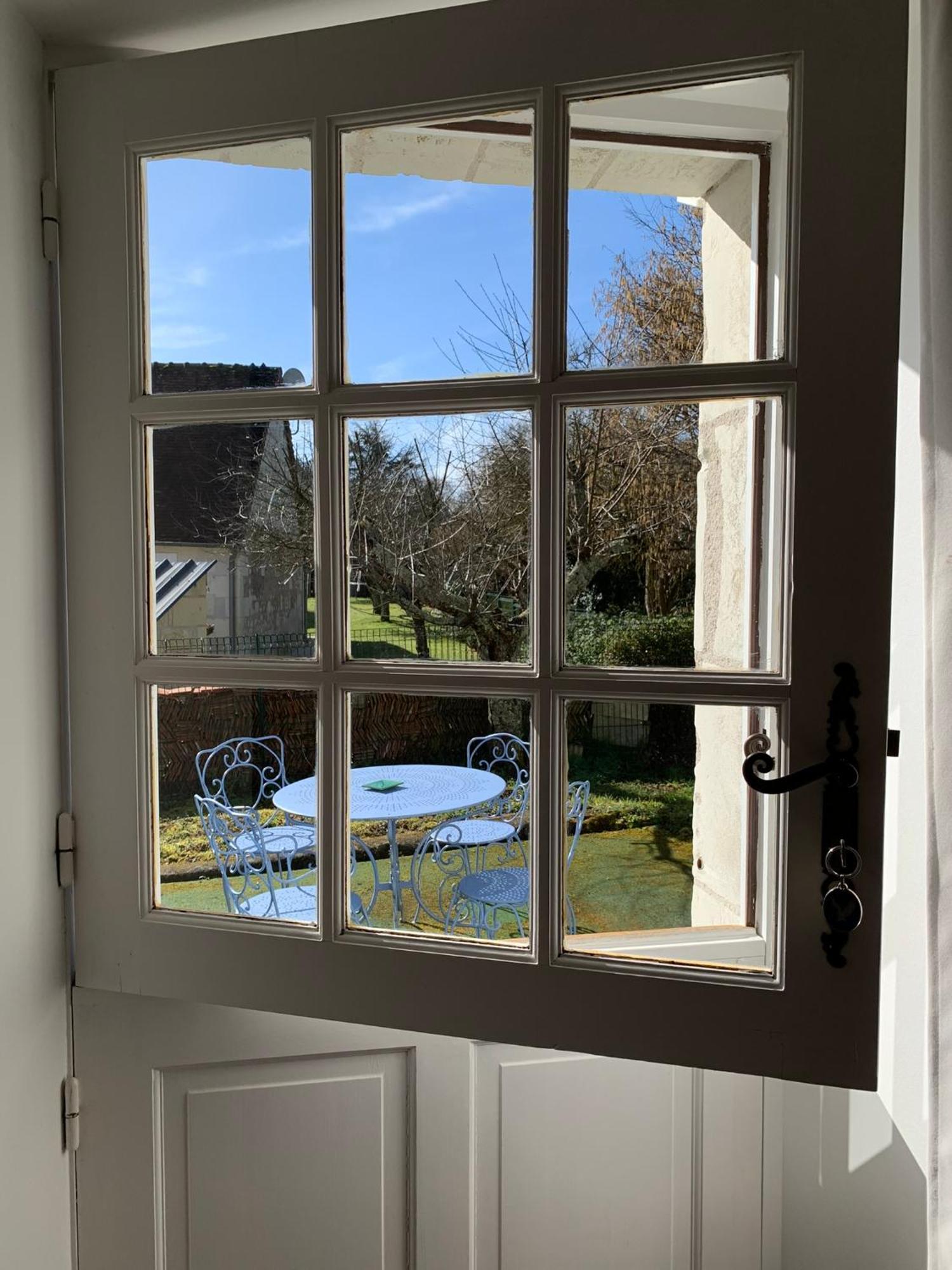Le Moulin Bleu Bed & Breakfast Seigy Bagian luar foto