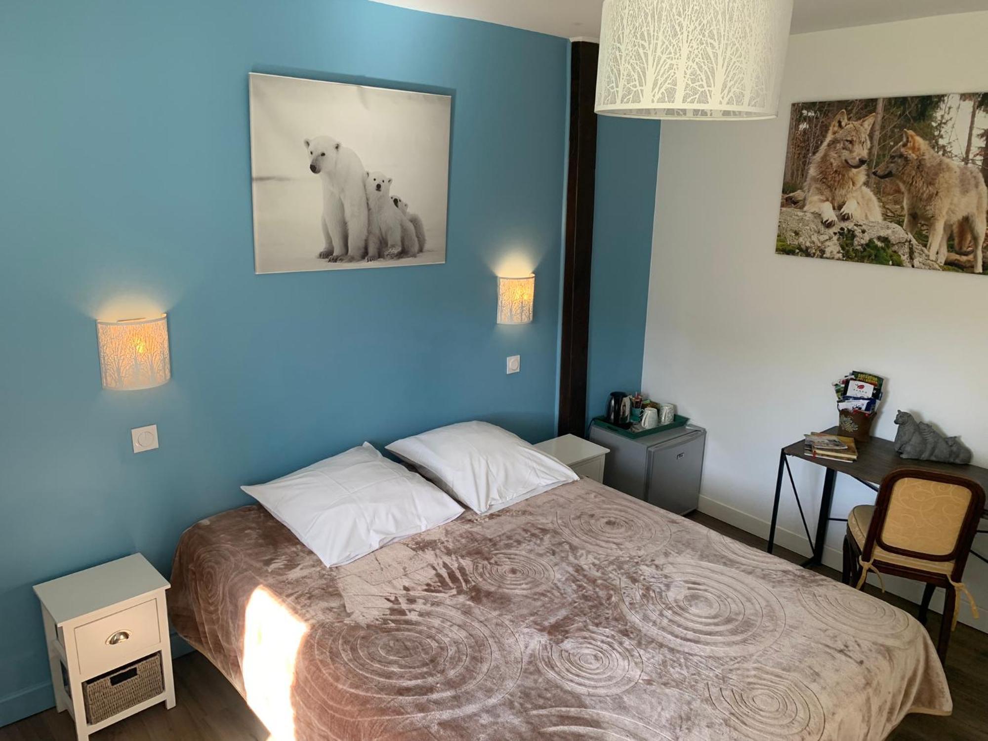 Le Moulin Bleu Bed & Breakfast Seigy Bagian luar foto